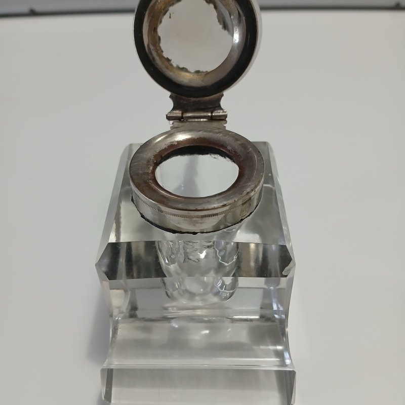 Tintero de cristal
