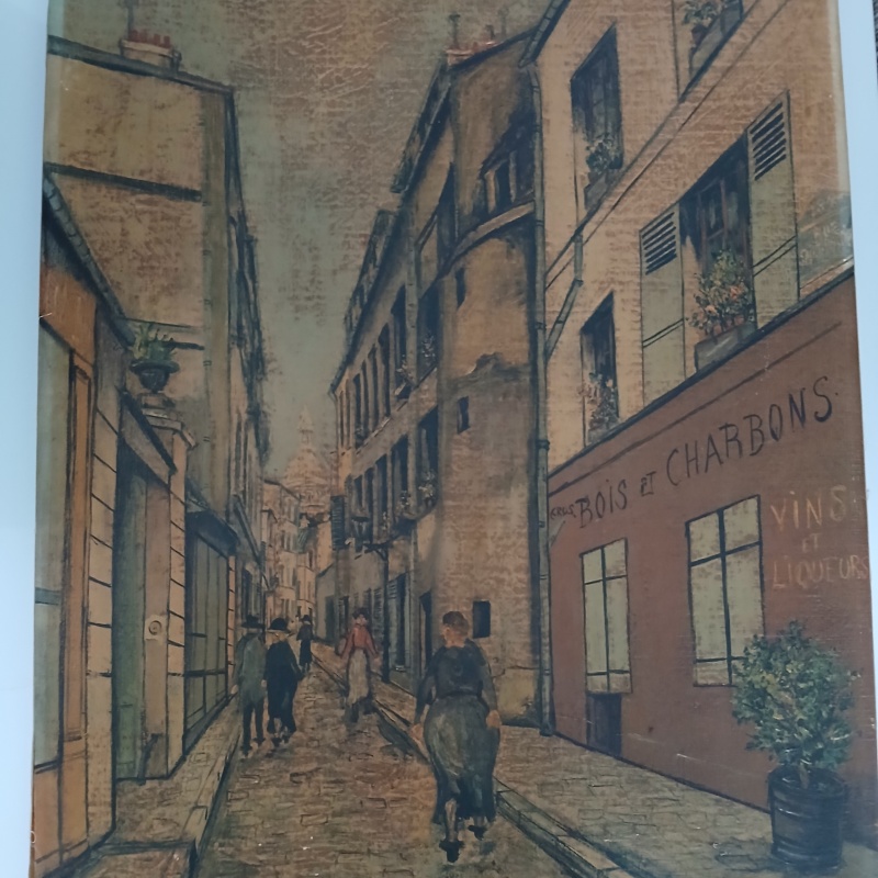 Reproducción Utrillo Calle de París
