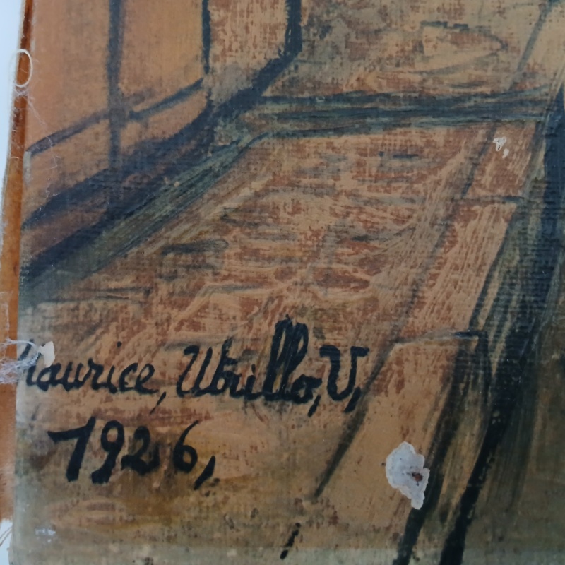 Reproducción Utrillo Calle de París