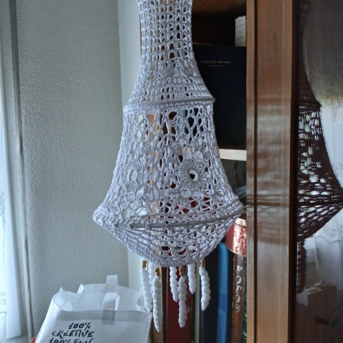 Lámpara de ganchillo